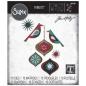 Preview: Sizzix Thinlits Craft Die-Set - Ornamental Birds