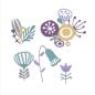 Preview: Sizzix Thinlits Craft Die-Set - Folk florals