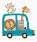 Preview: My Favorite Things Die-namics "Critter Caravan" | Stanzschablone | Stanze | Craft Die
