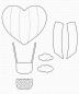 Preview: My Favorite Things Die-namics "Heart Air Balloon" | Stanzschablone | Stanze | Craft Die