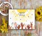 Preview: Picket Fence Studios Wave Sun 6x6 Inch Stencil - Schablone
