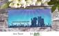 Preview: Picket Fence Studios Slim Line Rising Sun 4x10 Inch Stencil - Schablone