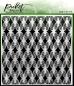 Preview: Picket Fence Studios Basket Petals 6x6 Inch Stencil - Schablone