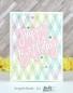 Preview: Picket Fence Studios Basket Petals 6x6 Inch Stencil - Schablone