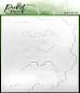 Preview: Picket Fence Studios Cloud Coverage 6x6 Inch Stencil - Schablone