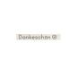 Preview: Vaessen Motivband/Text 15mm "Dankeschön" 20m