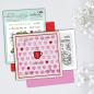 Preview: Polkadoodles Stencil Love Heart 1 - Schablone  (PD8122)