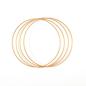 Preview: Vaessen Creative - Metallringe 25cm 3mm Gold 4Stück  