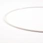 Preview: Vaessen Creative -  Metallringe 25cm 3mm Weiss 8Stück  