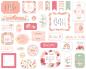 Preview: Echo Park "Welcome Baby Girl" Ephemera - Stanzteile