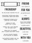 Preview: My Favorite Things Stempel "What Friendship Means" Clear Stamp