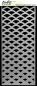 Preview: Picket Fence Studios Slim Line Gradient 4x10 Inch Stencil - Schablone