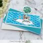 Preview: Picket Fence Studios Slim Line Gradient 4x10 Inch Stencil - Schablone