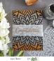 Preview: Picket Fence Studios Center Flower 6x6 Inch Stencil - Schablone