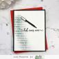 Preview: Picket Fence Studios English Brick Wall 6x6 Inch Stencil - Schablone