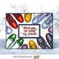 Preview: Picket Fence Studios Hello 6x6 Inch Clear Stamps 