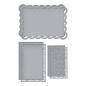 Preview: Spellbinders Die "Scallop Facade Frame Etched" Stanzschablone