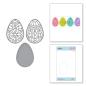 Preview: Spellbinders Die "Forever Spring Eggs Etched" Stanzschablone