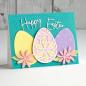 Preview: Spellbinders Die "Forever Spring Eggs Etched" Stanzschablone