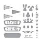 Preview: Spellbinders Die "Hoppy Sunday Drive Etched" Stanzschablone