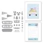 Preview: Spellbinders Die "Hoppy Sunday Drive Etched" Stanzschablone