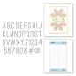 Preview: Spellbinders Die "Simply Perfect Alphabet Etched" Stanzschablone