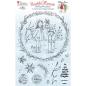 Preview: Creative Expressions - Magic windows clear stamp set Mistletoe kisses