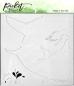 Preview: Picket Fence Studios Whale and Mermaid 6x6 Inch Stencil - Schablone