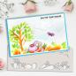 Preview: Polkadoodles Stencil Spring Border - Schablone  (PD8131)
