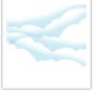 Preview: Polkadoodles Stencil Flower Border - Schablone  (PD8132)