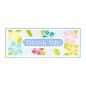 Preview: Spellbinders Die "Blossoming Slimline Etched" Stanzschablone