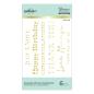 Preview: Spellbinders Hotfoil Plate - Essential Glimmer Sentiments Glimmer Hot Foil Plate
