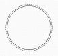 Preview: My Favorite Things Die-namics "Stitched Circle Shaker Window" | Stanzschablone | Stanze | Craft Die