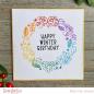 Preview: Time For Tea Clear Stamps Winter Wishes Wreath A5 
