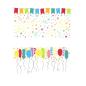 Preview: Polkadoodles Stencil Birthday Balloon - Schablone  (PD8139)