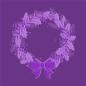 Preview: Gemini Rustic Wreath 3D Embossing Folder - Prägeschablone 3D - Kranz