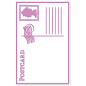 Preview: Gemini Best of British Postcard Embossing Folder - Prägeschablone - Postkarte
