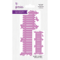 Preview: Gemini Best of British Picket Fence Embossing Folder - Prägeschablone - Gartenzaun