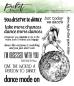 Preview: Picket Fence Studios Dance Mode On Clear Stamps 