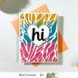 Preview: Picket Fence Studios Details of a Wing Stencil - Schablone