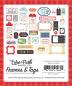 Preview: Echo Park "I Love School" Ephemera Frames & Tags