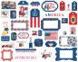 Preview: Carta Bella "God Bless America" Frames & Tags