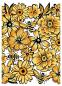 Preview: Crafters Companion - Bees in the Border A6  - Clear Stamps Layering - 3D Effekt-Stempel