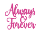 Preview: Crafters Companion - Garden of Love Always and Forever Dies  - Stanze