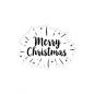 Preview: Crafters Companion - Modern Merry Christmas  - Clear Stamps
