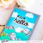Preview: Heffy Doodle Head In The Clouds  Stencil - Schablone