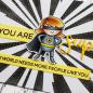 Preview: Heffy Doodle Zapp Attack  Stencil - Schablone