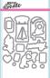 Preview: Heffy Doodle Yappy Happy Mail  Cutting Dies - Stanze