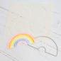 Preview: Heffy Doodle Rainbow Builder  Stencil - Schablone