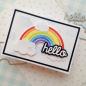 Preview: Heffy Doodle Rainbow Builder  Stencil - Schablone